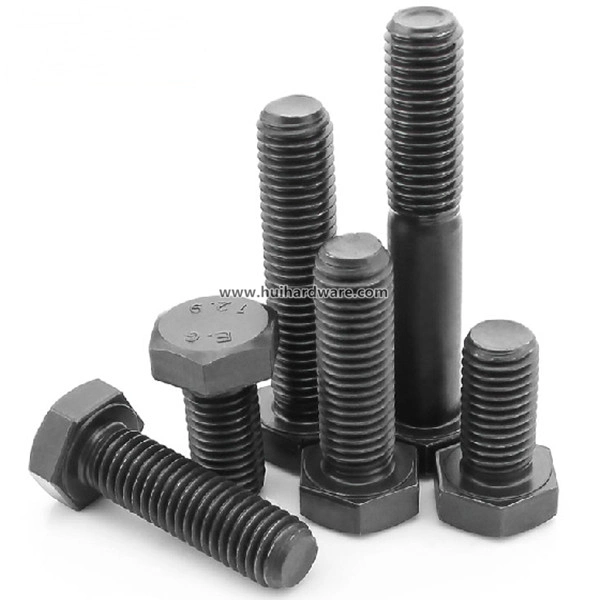 Carbon Steel Grade 4.8 8.8 10.9 12.9 Half Thread Full Thread Hex Head Bolts Manufacturer