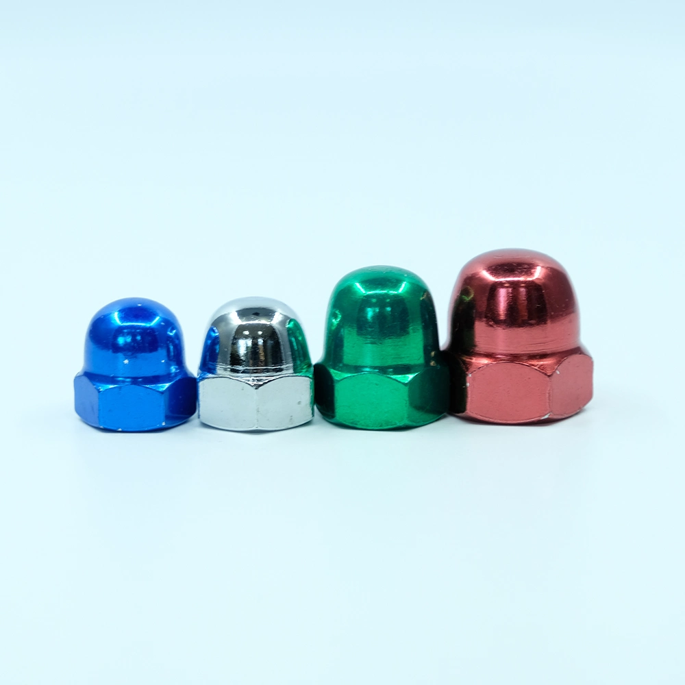 Carbon Steel Zinc Hex Acorn Nuts Hex Domed Cap Nut