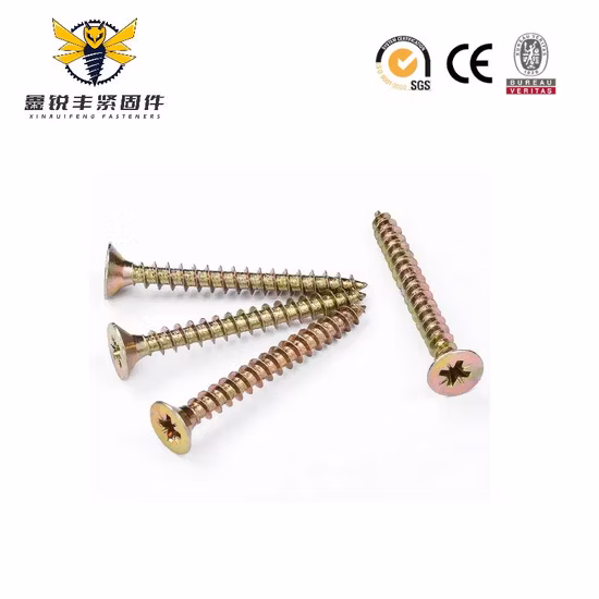 Quincaillerie de fixation Construction Bride Hexagonale Vis à bois à tête hexagonale Demi-filetage complet Acier inoxydable au carbone Galvanisé DIN571 Autotaraudeuse Grand entraîneur