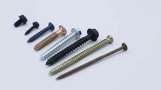 Boulon hexagonal de fixation de la Chine boulons à tête hexagonale en acier au carbone zingué DIN933 DIN931 adaptés aux besoins du client