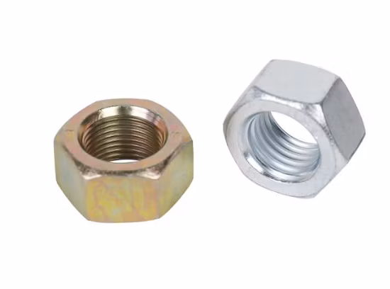 Écrous hexagonaux DIN985/écrou à embase DIN6923/écrou hexagonal DIN934/ écrou mince/ écrou carré DIN557/ écrou à oreilles DIN315/ écrou de blocage en nylon/2h écrou/écrou en T/écrou de couplage/écrou borgne
